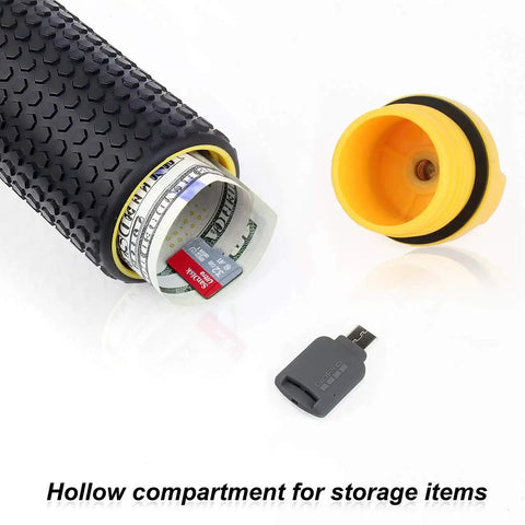 Floating Hand Grip With Mini Tripod Stand For Action Cameras Waterproof Pole Mount Underwater Monopod open compartment view