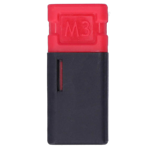 Top Quality Manual Rivet Tool Set With Durable Alloy Steel Mandrel And Smooth Nose Piece Tips For Easy M3 Nutsert Installation No Burrs High Grade Replacement Parts Kit M3 red and black nose piece tip