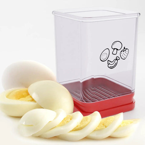 Fruit Slicer Cup Speed Cutter for strawberries bananas grapes eggs stainless steel cutter inside portable kitchen gadget