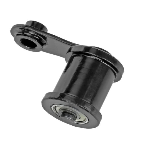 Beefed Up Mini Bike Chain Tensioner With One And Three Quarter Inch Roller for Coleman CT200U CT100U CT200U EX BT200X, side view