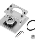 Professional Hollow Rotary Actuator Featuring Rock Solid Angular Precision And A Quick Adjust Belt Tension Knob designed for 86 Stepper Motors.