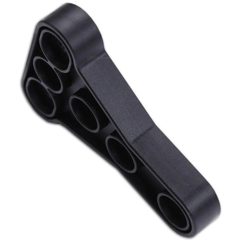 Beefy Drop Spacer For Holsters And Gear Accessories Half Inch Thick Black Aluminum USA Made Delivers Extra Clearance And Smooth Compatibility