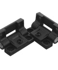 90 Degree Cabinet Door Hinges With Torque Positioning Dope Black Folding Hinges For Closet And Cabinet Frames CATIEBYE 1 Pair Adjustable Self Locking Hardware For Kitchen And Office