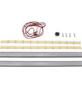 2 Pack 24V Dual Color LED Light Strips For MK4 3D Printer Enclosure With Power Switch Top And Frame Lighting Upgrade