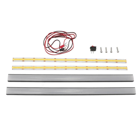 2 Pack 24V Dual Color LED Light Strips For MK4 3D Printer Enclosure With Power Switch Top And Frame Lighting Upgrade