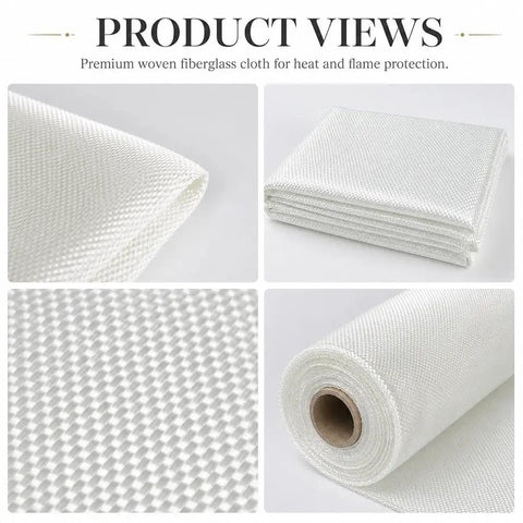 Fireproof Fiberglass Welding Cloth For Pipes And Equipment That Keeps Your Gear Safe From Sparks Spatter And High Heat During Welding
