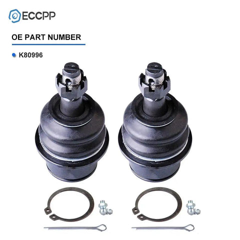 Chrysler 300 Dodge Charger Magnum Front Lower Ball Joint Set 2 Piece RWD 2005 2019 Vehicle Suspension Kit Heavy Duty Alignment Ready Replacement Direct Fit, OE K80996, two black joints