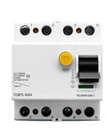 Smooth Operator 2P 4P Residual Current Circuit Breaker 40A 63A Heavy Hitter with 30mA leakage switch view from the front.