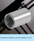 Beefy LM3UU Cylinder Linear Motion Ball Bearing Set 3mm ID 7mm OD 10mm Length 4 Pack SAE 52100
