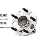 Rear Wheel Hub Bearing Assembly Set Of 2 For 2006 2011 Honda Civic LX DX ABS Models Direct Fit OE Replacement Hubs And Bearings 5 Lug
