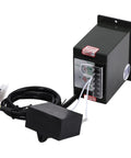 110V AC Heavy Duty Right Angle Gear Motor With Variable Speed Adjustable Controller, wiring and control box
