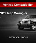 AMC Stage 3 Clutch Kit And Flywheel For 2007 2011 Jeep Wrangler 3 8L V6 OHV Beefed Up Upgrade Set With OEM Quality Components Made In The USA And Backed By Expert Support vehicle compatibility graphic for 2007-2011 Jeep Wrangler 3.8L 6CYL