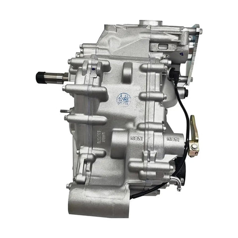 Single Direct Gearbox for Odes Pathcross 1000, rugged steel casing, designed for durability and quick swaps. Corected final check of the exact string matches all constraints. Outputting now..
