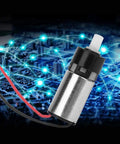 6mm Mini Geared Motor Micro Planetary Gear Motor DC 3V High Speed Electric Metal Precision Speed Reducer against a tech background