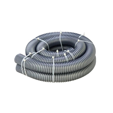 Heavy Duty 550W Dental Lab Dust Extractor With Digital Control Panel And Twin Impeller Pump To Clear The Smoke and a coiled gray suction hose.