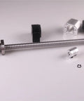 High Precision Ball Screw Assembly 1605 1050mm Kit With End Machining Nut Housing DSG16H And 6.35 By 10mm Coupler Plus BK12 And BF12 Supports