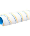 Sick 9 Inch Microfiber Paint Roller Covers 1/2 Nap Bulk Pack Of 96 Slick Sleeves showing a colorful painting roller sleeve.