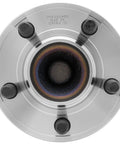 Top view of Front Wheel Bearing Hub Assembly Plug And Play Replacement For 2012-2018 Chrysler 300, 2012-2018 Dodge Challenger, 2012-2018 Dodge Charger Front Driver Or Passenger Side Easy Install OEM Quality