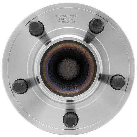 Top view of Front Wheel Bearing Hub Assembly Plug And Play Replacement For 2012-2018 Chrysler 300, 2012-2018 Dodge Challenger, 2012-2018 Dodge Charger Front Driver Or Passenger Side Easy Install OEM Quality