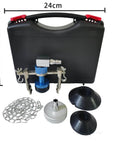 Electric Brake Bleeder 110V Power Automatic Brake Fluid Bleeder Machine With Adjustable Pressure And Universal Adapter