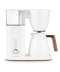 Smart Drip Coffee Maker With 10 Cup Insulated Carafe WiFi Enabled Voice To Brew Technology Matte White SCA Certified