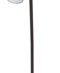 Three-Head Adjustable Tree Floor Lamp Black Finish With 350-Degree Swivel And 45-Degree Pivot in matte black.