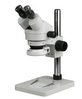 45X Stereo Binocular Microscope With 14 Inch Pillar Stand, Pro-Grade Ultra Widefield Optics For Crisp Stereo Imaging, Ideal For Jewelry, PCB, Entomology, Lab Analysis And Taller Specimens, Built-To-Last. on tall pillar stand