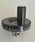 Durable Milling Bakelite Handwheel For Industrial Machine Tools Non Slip Grip Round Handle Replacement Part 10X63mm For Lathes Vise And Lathe black handwheel with numbered scale and vertical handle