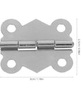 24Pcs Vintage Butterfly Hinges Set With Replacement Screws For DIY Home Decor Iron Cabinet Hinges Easy Install On Wooden Boxes And Jewelry Chests