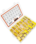 24 Value Safety Capacitor Kit For DIY Nerds With 164 Pieces MKP Film Capacitors For 275VAC Quick Access Plastic Case With Sticker Labels