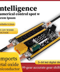 Spot Welder With Three Modes And Digital Power Control showing 6-24V wider voltage, 6 imports metal oxide semiconductor