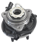 Pair Front Wheel Hub Bearing Assembly For Ford Ranger 1998 1999 2000 And Mazda B4000 1998 1999 2000 4x4 ABS 5 Lug 3 Bolt Triangular Flange Replacement