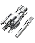 Pro Grade Alloy Pipe Threader And Trimmer, Internal External Wall Cutter With Smooth Deburring Edge, Straight Shooter Design.