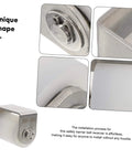 Heavy Duty Sliding Door Roller With Silent Nylon Wheel For Quiet Gate Glide, Track Mounted Guide Roller, stainless steel close-up