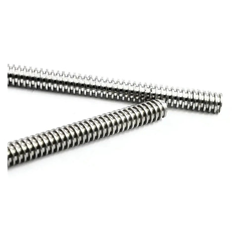 Premium Trapezoidal Lead Screw Forged From True 304 Stainless Steel Includes Copper Nut For A Smooth Operator Setup Built Tough For Daily Grind On Cnc Routers 3D Printers And Stepper Drives 0.5m