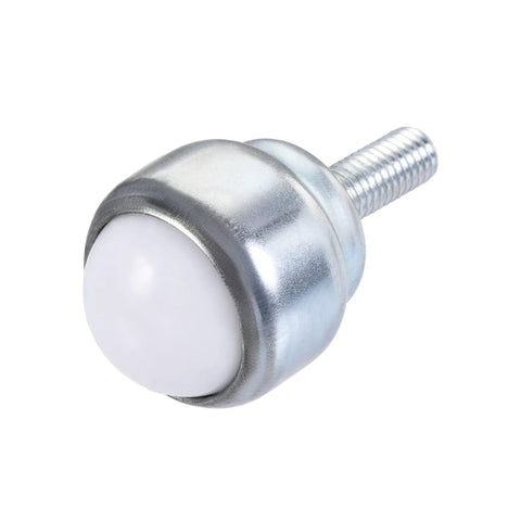 Ball Transfer Bearing Unit 24mm Ball Roller With 360 Degree Rotation Bolt Mount 20kg Load Per Unit 1.22x1.02in Body M8x22mm Thread Pack Of 6