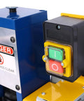 Top Pick Electric Wire Stripping Machine 180 Watt Auto Copper Cable Peeler control panel with safety switch and buttons.