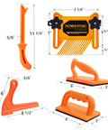 Tandem Featherboard And Push Sticks Set For Table Saws Routers Band Saws And Jointers 5 Piece Pro Grade Woodworking Safety Kit