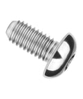 Premium M4 Titanium Hex Head Bolts Grade 5 Silver 4 Pack Heavy Duty Anti Corrosion Fasteners For Automotive Engine Build And DIY Mechanic Gear Project Fixes That Hit Different With Fly Finishes, silver hex head bolt