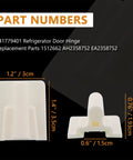 Frigidaire Refrigerator Door Hinge Pin Replacement 241779401 1512662 AH2358752 EA2358752 PS2358752 1 Pack shown