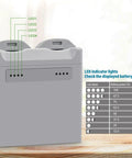 Compact Two Way Drone Battery Charger Hub With USB Power Source LED Indicator And Storage Mode For Neo Drone Batteries