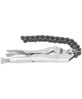 Locking Chain Clamp For Auto Repair Adjustable Chain Grip Wrench In High Carbon Steel Heavy Duty Pipe Vise Tool For Workshop Irregular Shape Holder With Steady Hold SK129A close-up