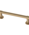 Champagne Bronze Cabinet Handles 5 Pack, 4 Inch Center To Center Drawer Pulls For Cabinets Doors And Dressers, Durable Metal Finish