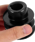 Heavy Duty Double Groove V Belt Pulley For Gas Engine With 20mm Shaft Compatible With Water Pumps And Workshop Tools in hand