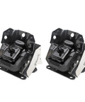 Engine Mount Set Two Piece With Heat Shield For 2007 Through 2014 GM Trucks And SUVs Right And Left Replacement A5365HY Replaces 15854941 15854939