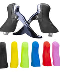 Silicone Hood Covers For Bike Brake Levers And Shifters, Cushy Grip, Black and Multicolor Options, Compatible With Shimano 105 ST Series