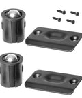 Ball Catch Door Hardware Set For Closets And Pantry Doors French Ball Catch At Top Of Door Invisible Latch Black Finish
