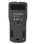 TOPINCN Stud Finder Wall Scanner 5 in 1 Ac Wire Metal Detection (Black) backside showing battery compartment and features.