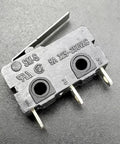 0.65 Inch Straight Lever Microswitch With 3 Pin C NO NC Momentary Limit Switch 250V built for tough jobs, black body