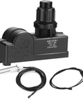 Electric Push Button Spark Igniter Replacement Kit For Fire Pit Burner System With Two Outlet Spark Generator and 36 Inch Wire